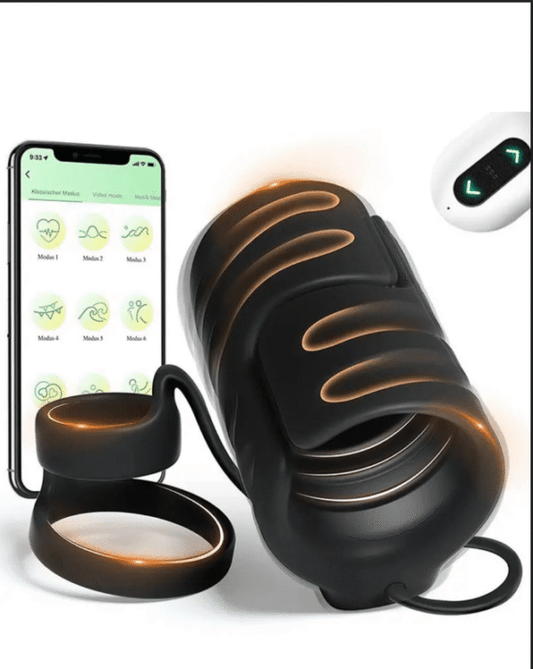 APP Controlled Automatic Male Masturbator Sex Machine Vibrator Sex Toys with Massage Feature for Men – Eluxtronic