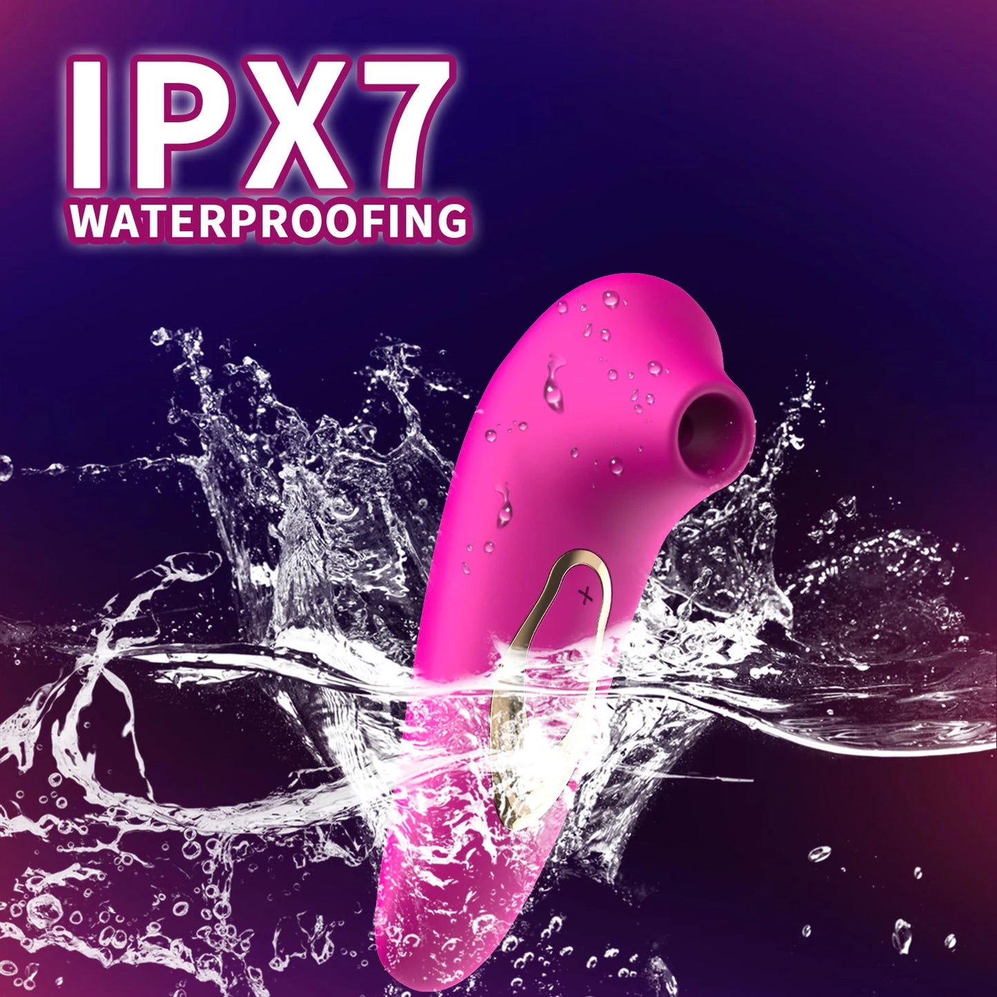 Eluxtronic AeroPulse Airwave Personal Massager – Rechargeable Multi-Frequency Comfort Device