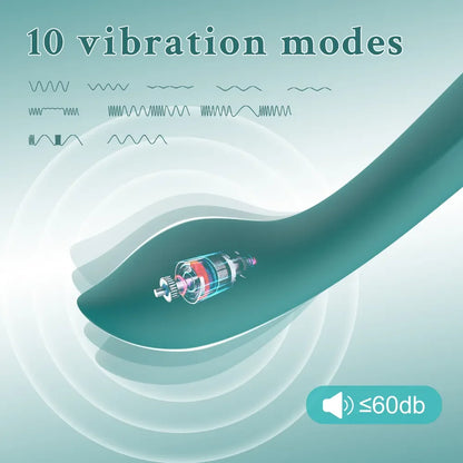 Eluxtronic SilkWave Curved Wellness Massager – USB Fast-Charging Multi-Mode Comfort Device