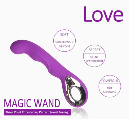 Eluxtronic LoopPulse Ergonomic Wellness Massager – Multi-Mode Rechargeable Comfort Device