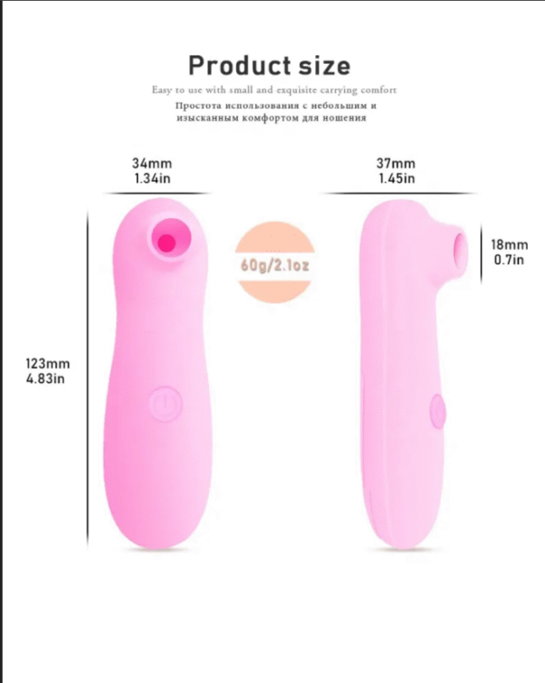 Eluxtronic AeroGlow AirPulse Comfort Massager – Rechargeable Multi-Mode Relaxation Device