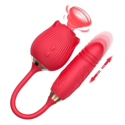 Eluxtronic Rose Bloom Personal Massager – Rechargeable Waterproof Comfort Device