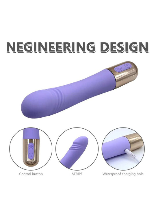 Eluxtronic Pulse Retractable Personal Wellness Massager – Rechargeable Multi-Mode Relaxation Device