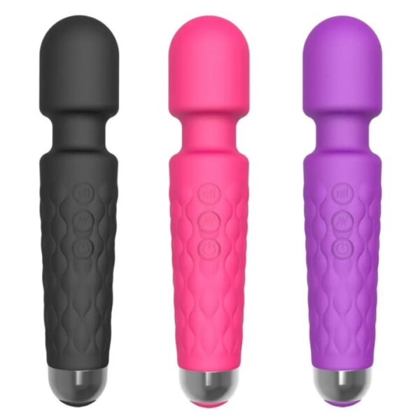 Eluxtronic PowerWave Handheld Body Massager – Rechargeable Multi-Speed Relaxation Device