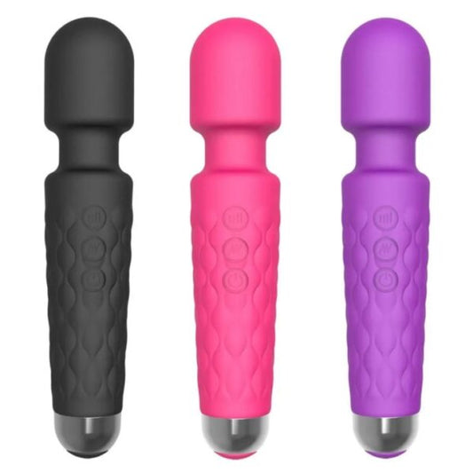 Eluxtronic PowerWave Handheld Body Massager – Rechargeable Multi-Speed Relaxation Device