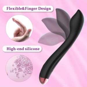 Eluxtronic SilkWave Curved Wellness Massager – USB Fast-Charging Multi-Mode Comfort Device