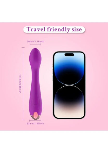Eluxtronic SilkWave Curved Wellness Massager – USB Fast-Charging Multi-Mode Comfort Device