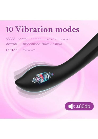 Eluxtronic SilkWave Curved Wellness Massager – USB Fast-Charging Multi-Mode Comfort Device