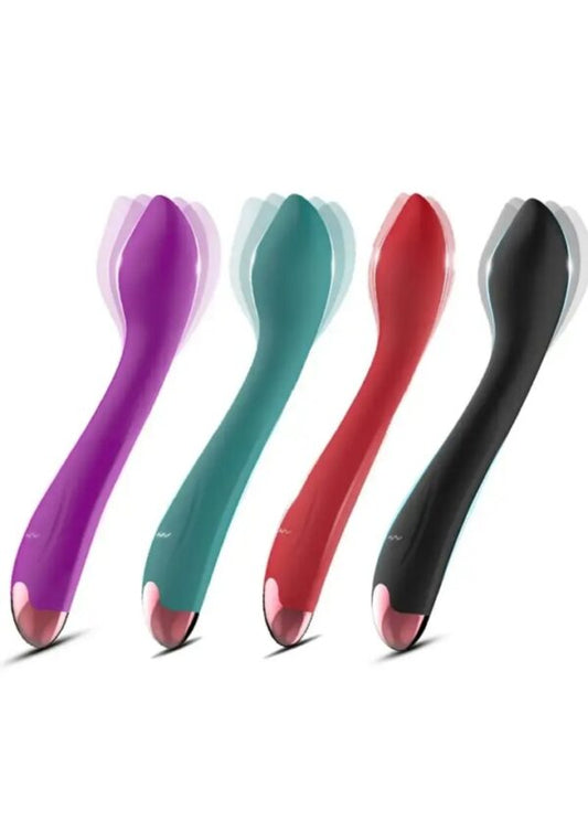 Eluxtronic SilkWave Curved Wellness Massager – USB Fast-Charging Multi-Mode Comfort Device