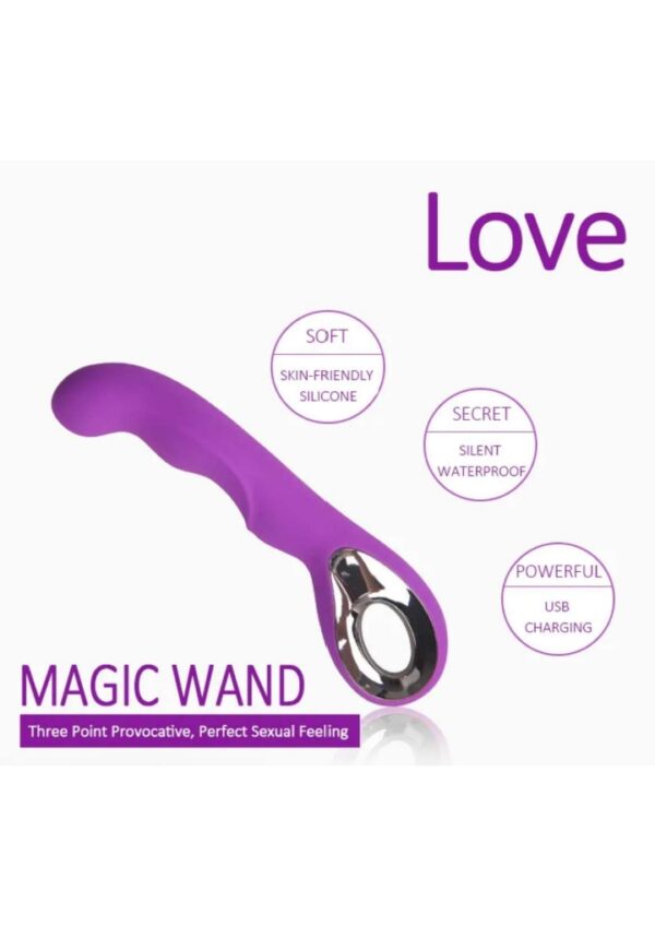 Eluxtronic LoopPulse Ergonomic Wellness Massager – Multi-Mode Rechargeable Comfort Device