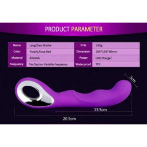 Eluxtronic LoopPulse Ergonomic Wellness Massager – Multi-Mode Rechargeable Comfort Device